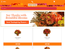 Tablet Screenshot of abloomflorist.net